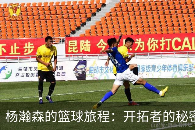 杨瀚森的篮球旅程：开拓者的秘密武器！
